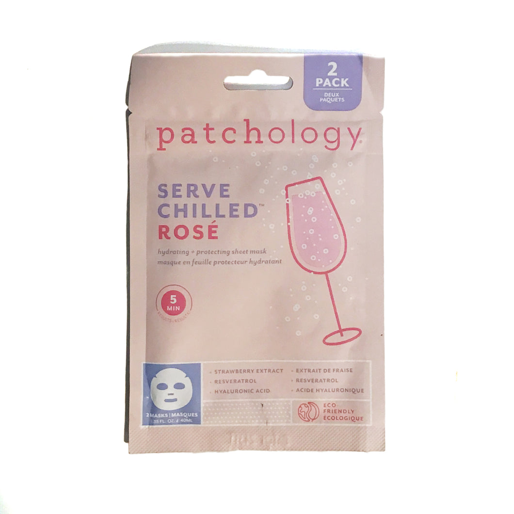 Serve Chilled Rose Hydrating Sheet Masks-2 Pack
