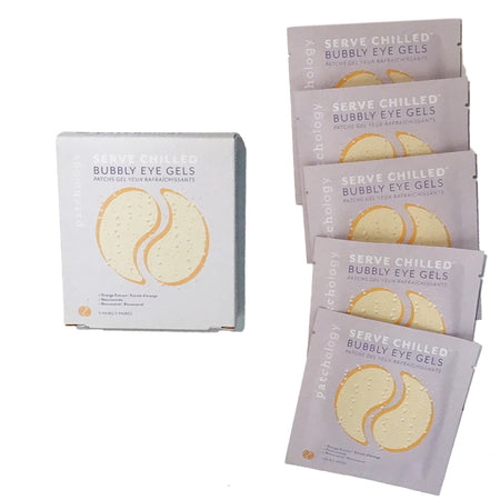 Serve Chilled Bubbly Brightening Eye Gels 5pack