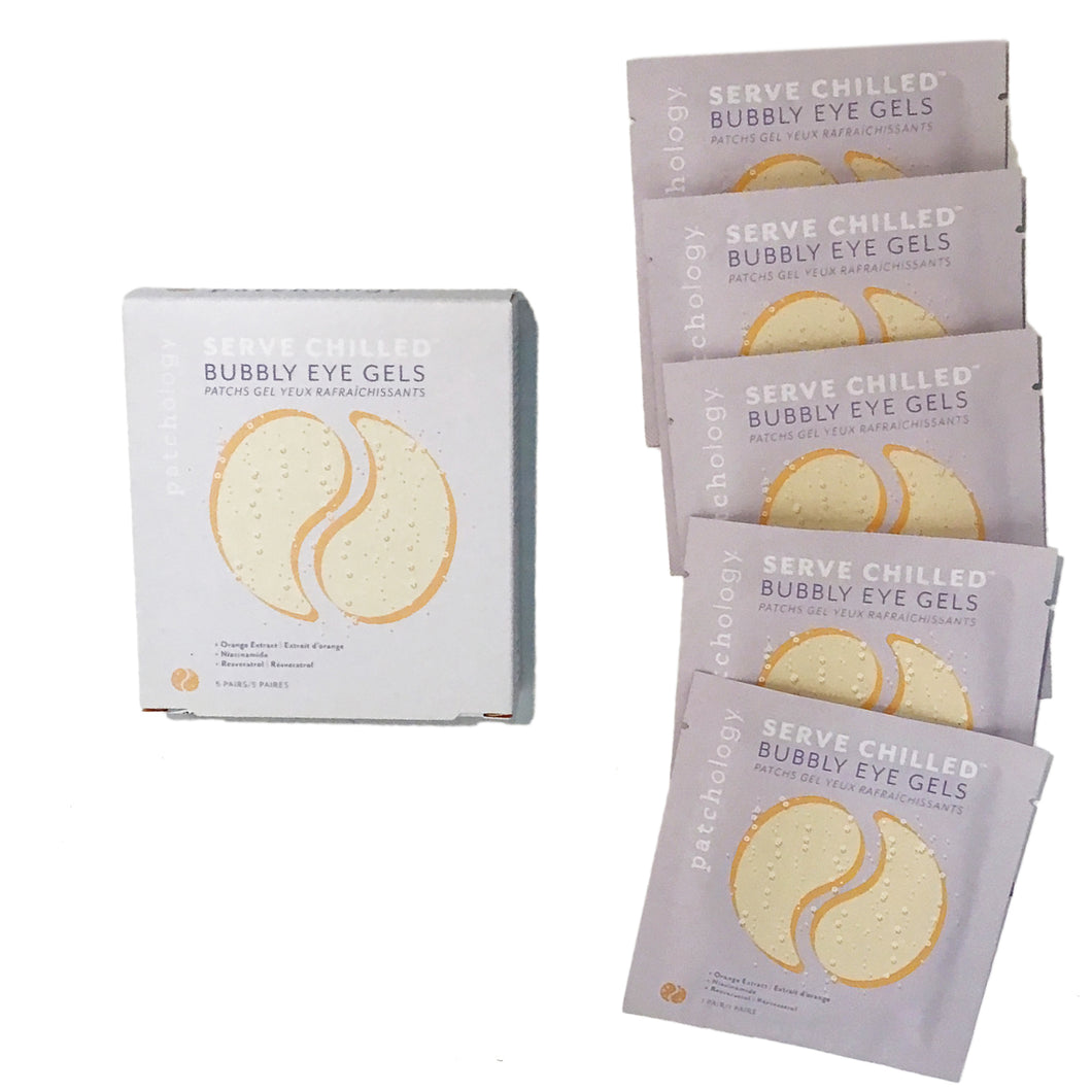 Serve Chilled Bubbly Brightening Eye Gels 5pack