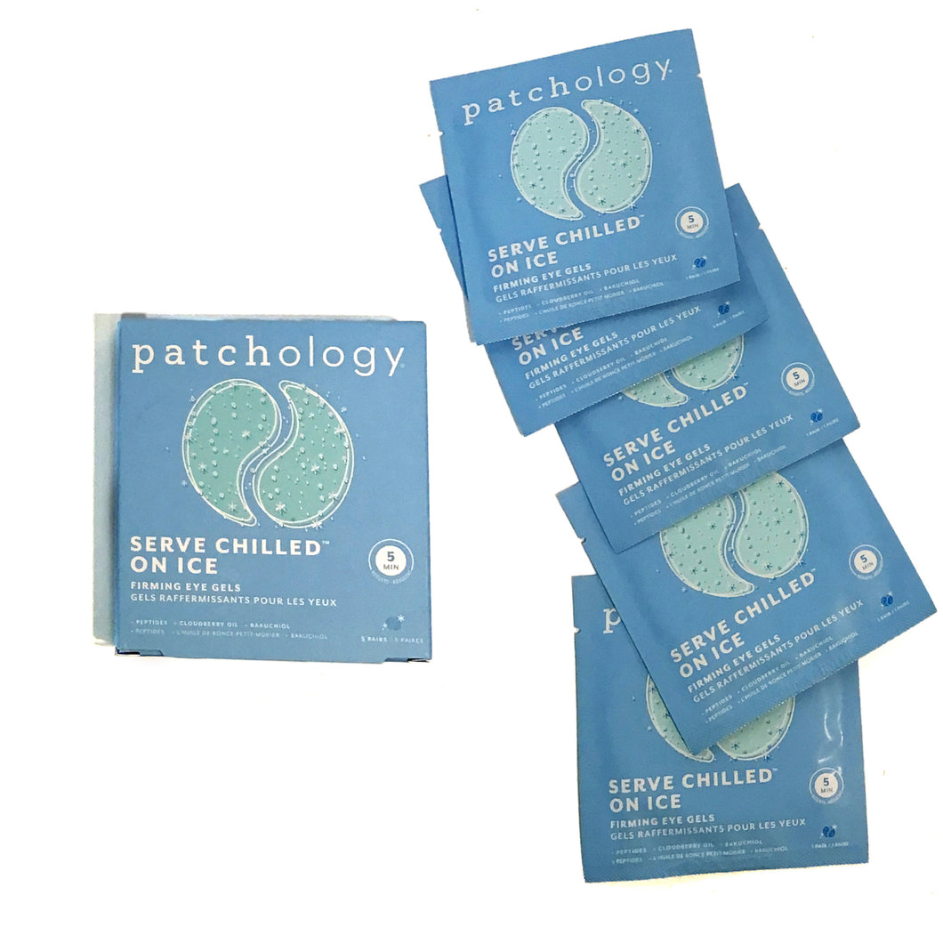 Serve Chilled On Ice Firming Eye Gels 5pack