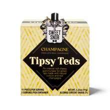 Load image into Gallery viewer, Tipsy Ted&#39;s Champagne Gummies 3.25oz
