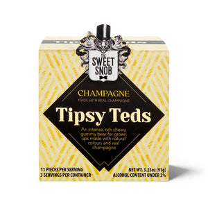 Tipsy Ted's Champagne Gummies 3.25oz