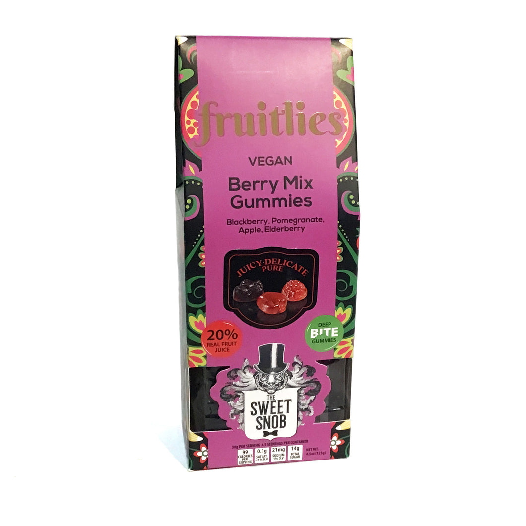 Fruitlies Berry Mix Vegan Gummies 4.5oz