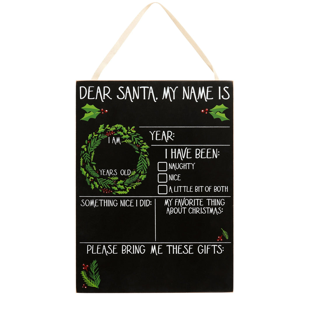 Milestone Board, Dear Santa