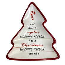 Load image into Gallery viewer, Ceramic Mini Tree Snack Time Dish
