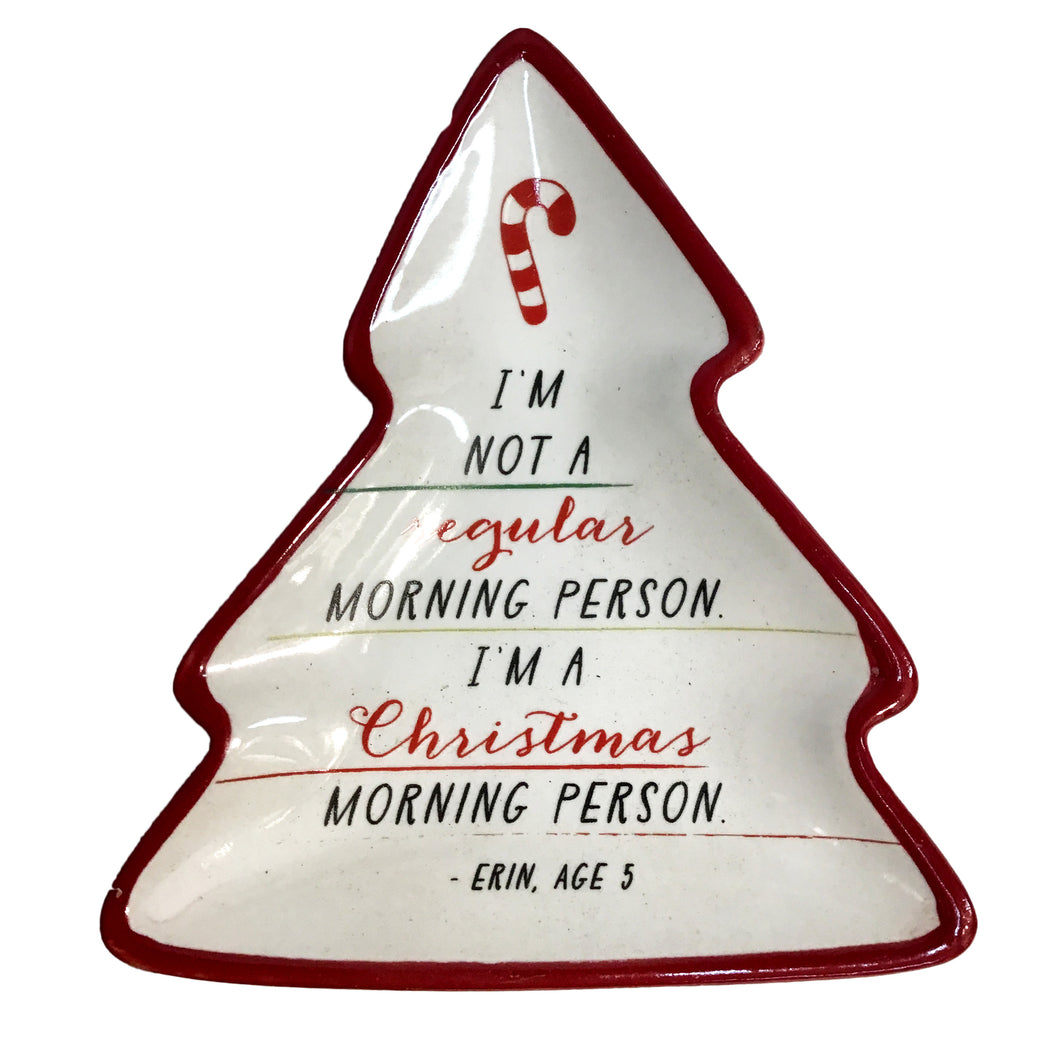 Ceramic Mini Tree Snack Time Dish