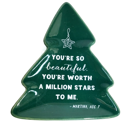 Ceramic Mini Tree Snack Time Dish
