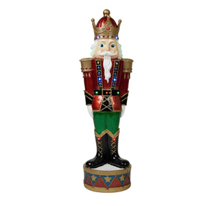 LED Resin Nutcracker Statue