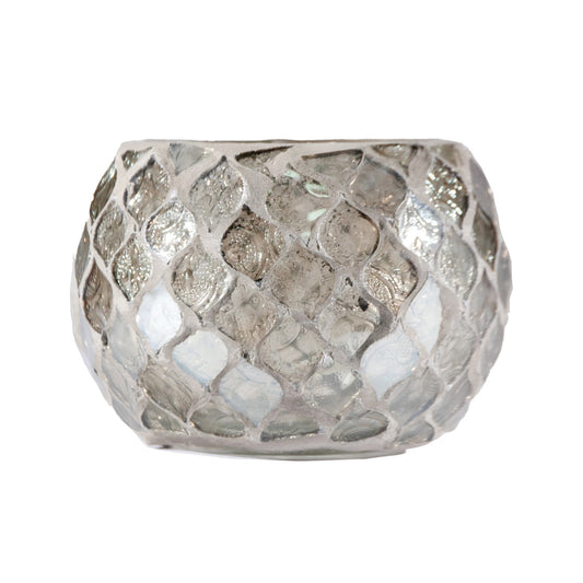 Decor, Glass Mercury Tealight Holder