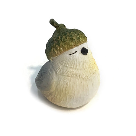 Resin Decor, Bird W/ Acon Hat