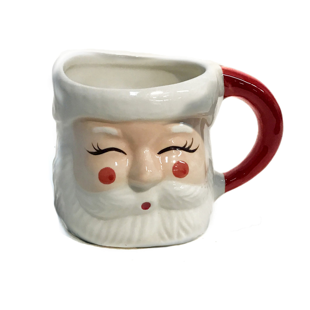 Vintage Santa Face, Mug