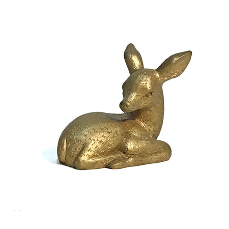 Ornament, Resin Antique Gold Animals, Ast