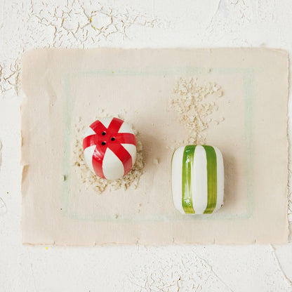 Xmas Mints Salt & Pepper Shakers