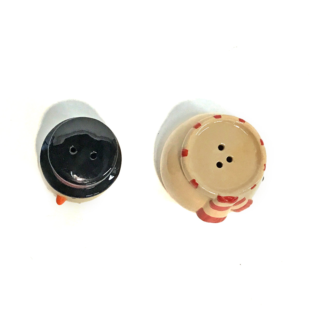 Salt & Pepper shaker, Snowman Stack