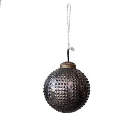 Ornament, Hobnail Glass Ball