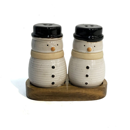Salt & Pepper shakers, Snowman