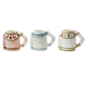 Ceramic Sweater Mug, 3 Styles