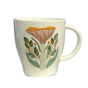 Ceramic Mushroom Mug, 4 Styles