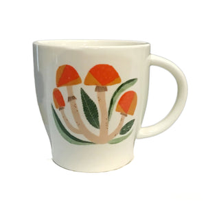 Ceramic Mushroom Mug, 4 Styles