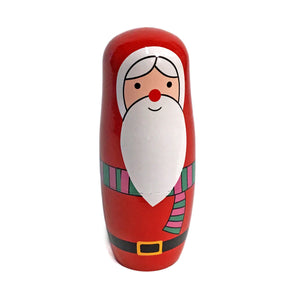 Wood Holiday Icon Nesting Dolls