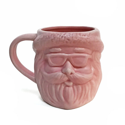 Ceramic Santa Head Mug, 3 Styles