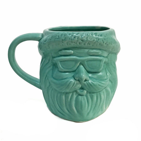 Ceramic Santa Head Mug, 3 Styles