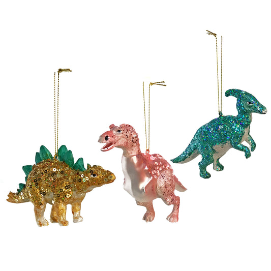 Sequins Dinosaur Ornament
