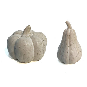 Stoneware Pumpkin Decor