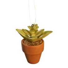 Load image into Gallery viewer, Ornament, Plastic Potted Plant, Green

