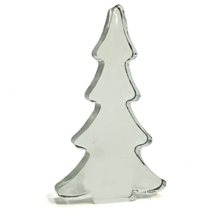 Decor Tree, Recycled Glass, Clear