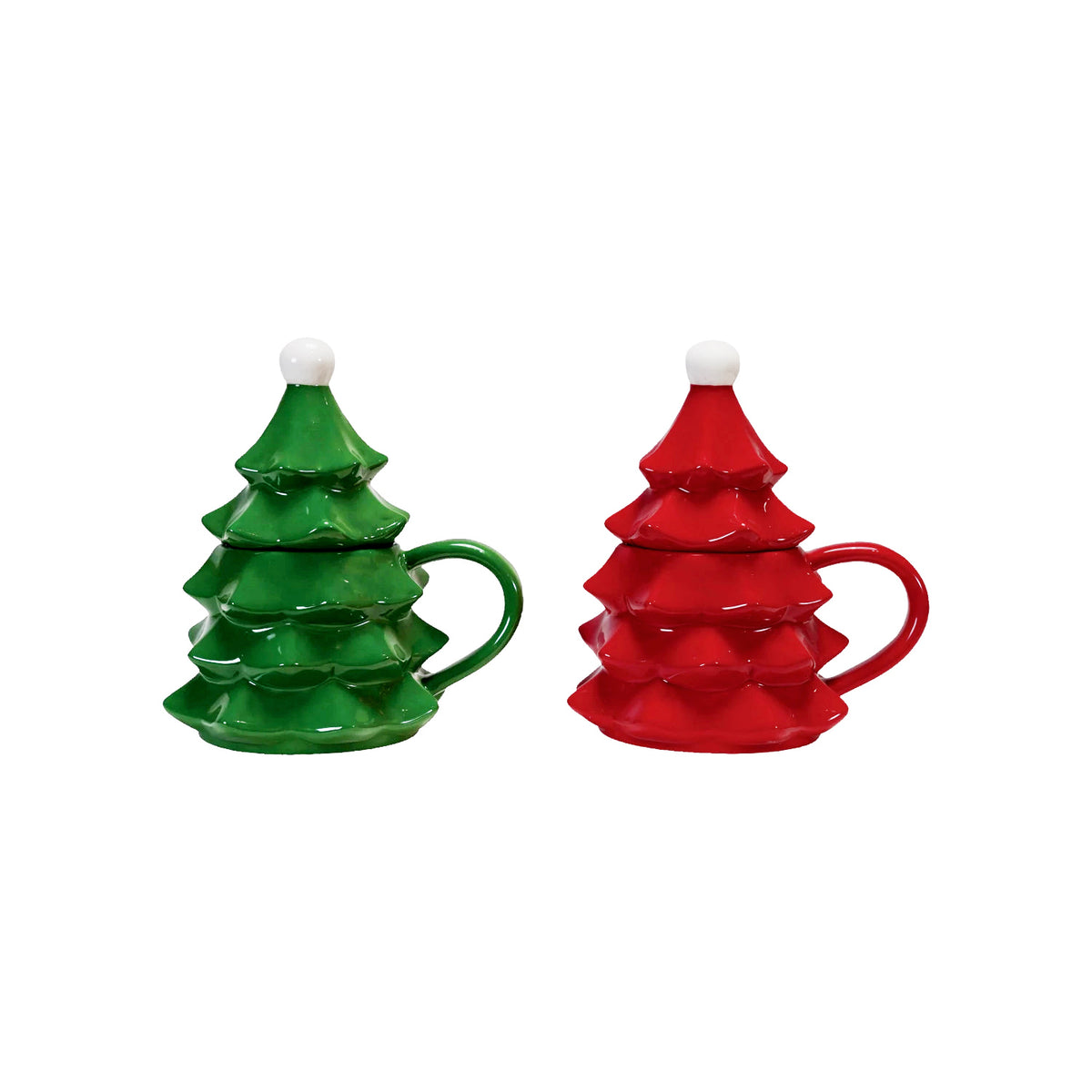 Ceramic Mug, Christmas Tree, 12oz