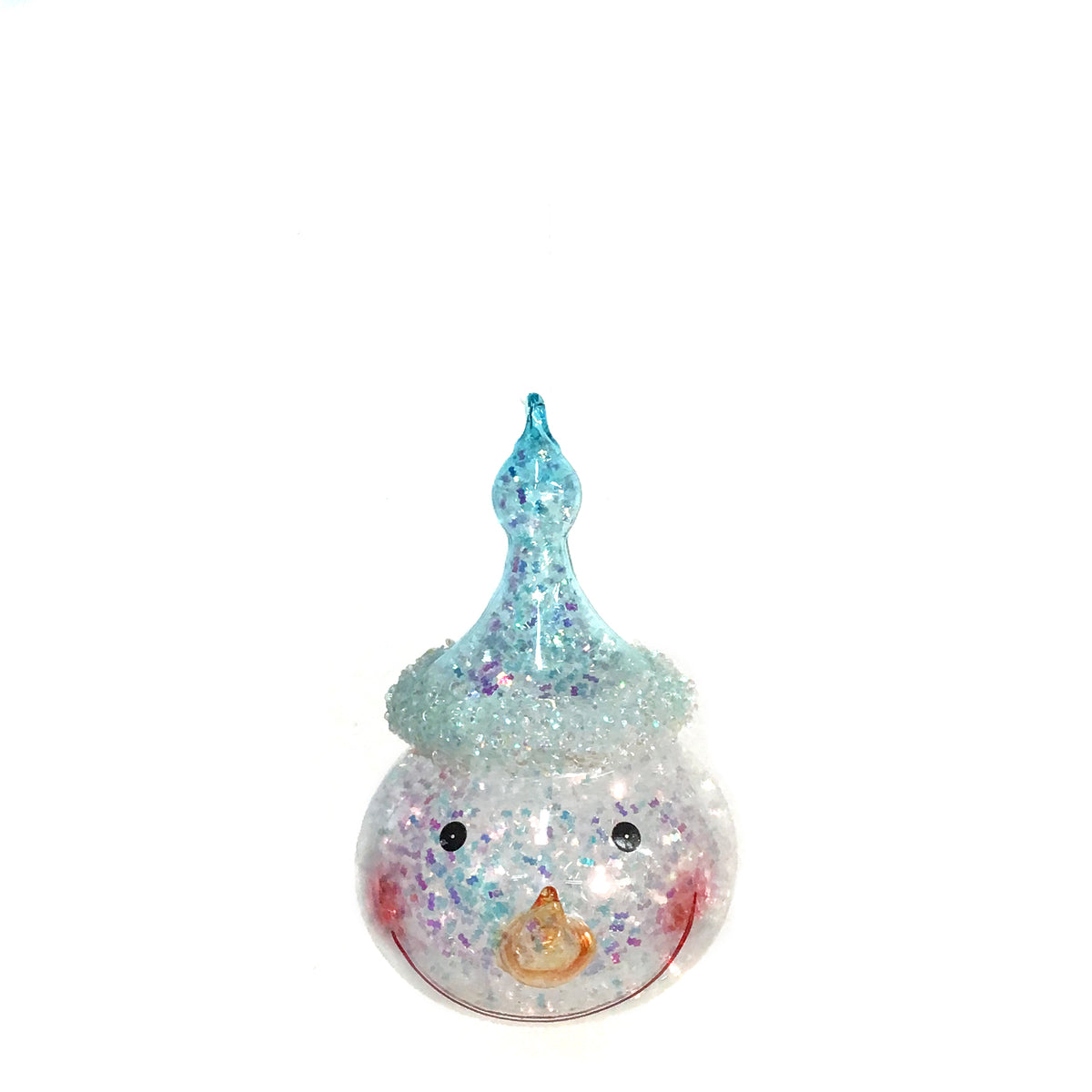 Iridescent Snowman Ornaments