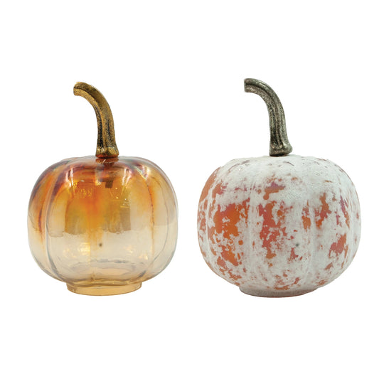 Glass Pumpkins