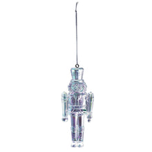 Load image into Gallery viewer, Iridescent Nutcracker Ornament, 3 Assorted
