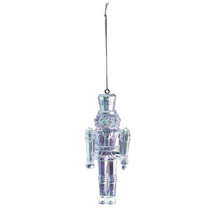 Iridescent Nutcracker Ornament, 3 Assorted