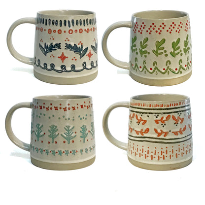 Ceramic Mug, Stoneware, 16oz
