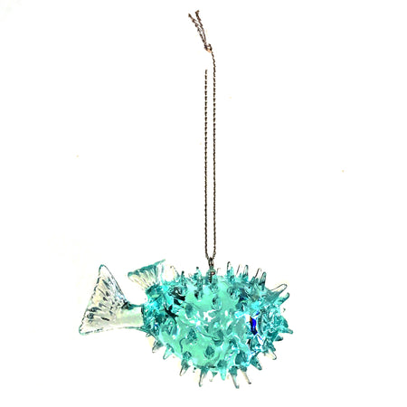 Ornament, Resin Puffer Fishl, Ast