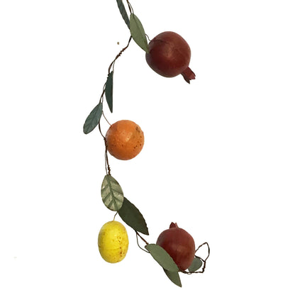 Metal Fruit/Leaf Garland