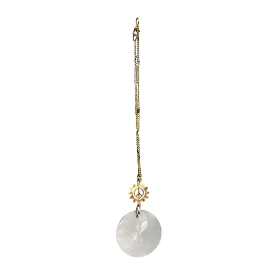 Pocket Suncatcher - Peace Flower