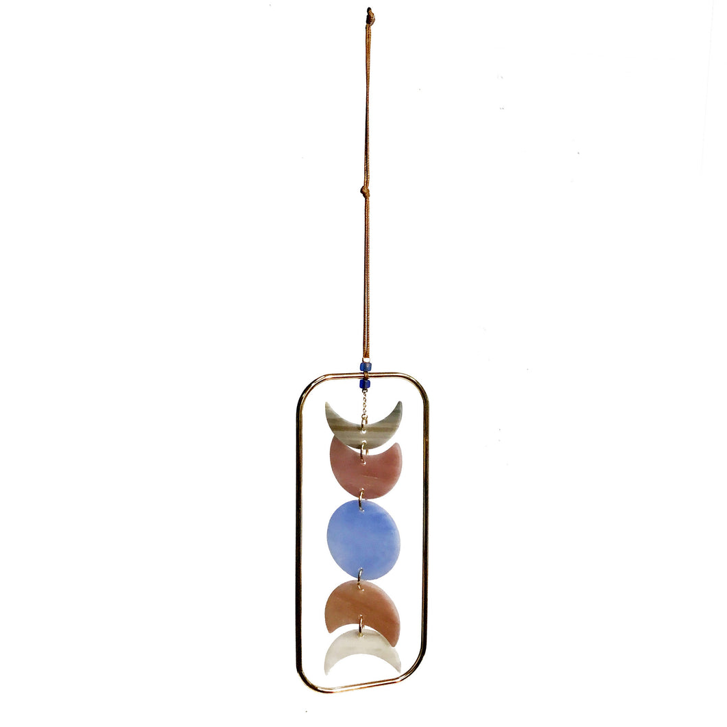 Staind Glass Suncatcher -Moon Phases