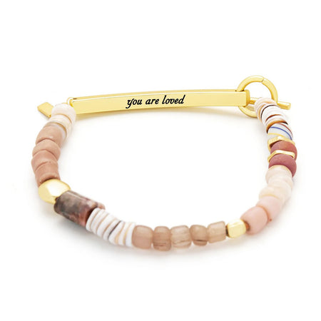 Hidden Message Bracelet - Loved