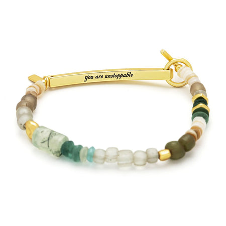 Hidden Message Bracelet - Unstoppable