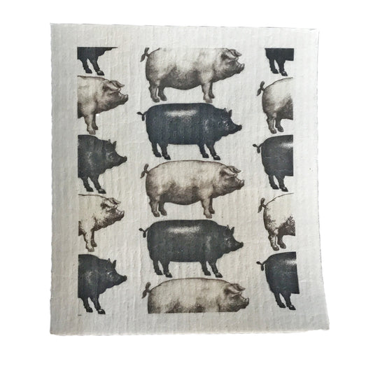 Swedish Dishcloth, Pig