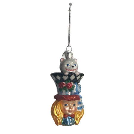 Ornament, Glass, Alice In Wonderland