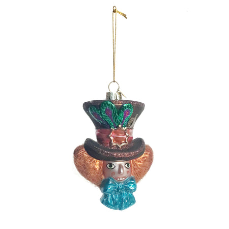 Ornament, Glass, The Mad Hatter