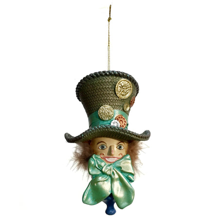 Ornament, Holly Hats - Happy Hatter