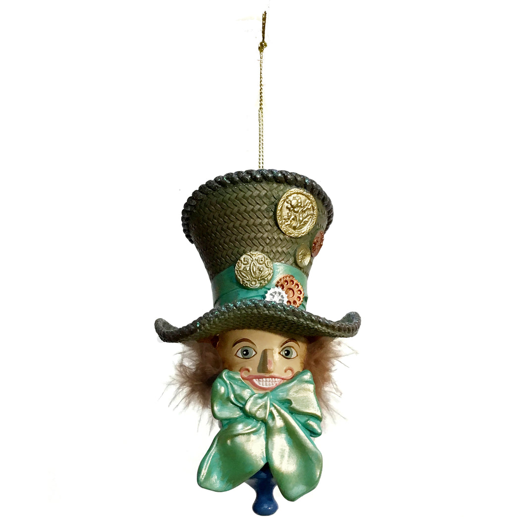 Ornament, Holly Hats - Happy Hatter