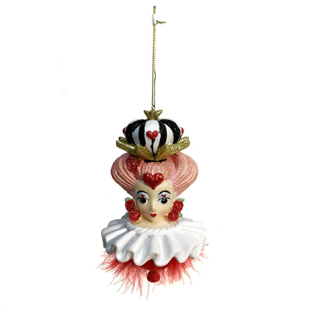 Ornament, Holly Hats - Queen Of Hearts