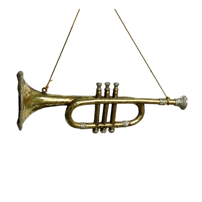 Gold Antique Instrument Ornament