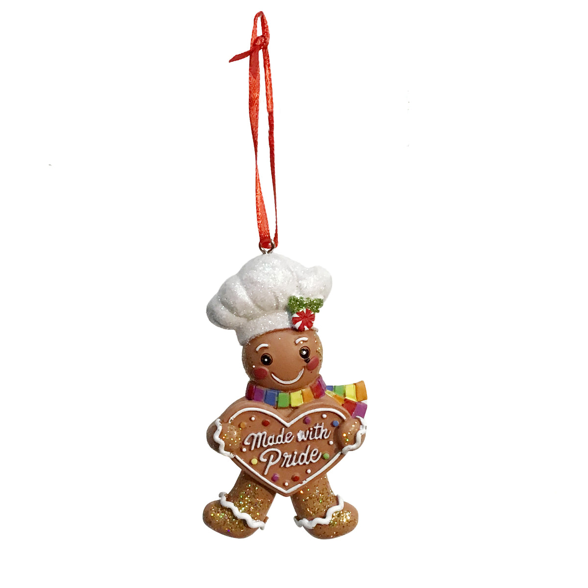 Ornament, Pride Gingerbread Chef